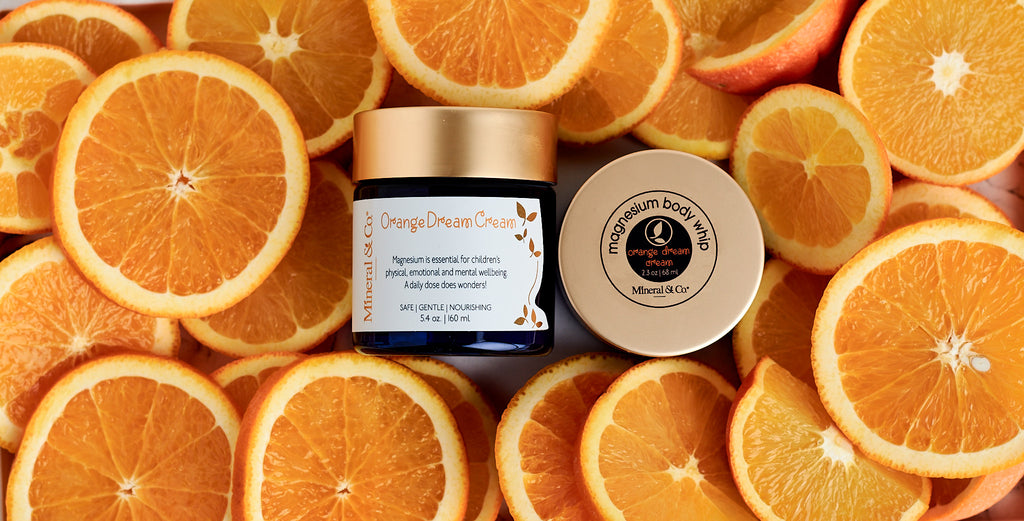 Orange Dream Cream Magnesium Whip for Kids